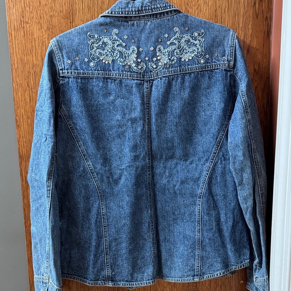 Christopher & Banks Blue Denim Jacket - Picture 5 of 5
